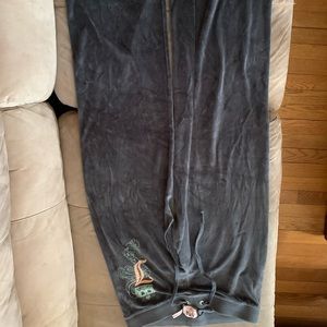 Juicy Couture velour pants